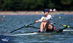 Maia Emilie Lund, Lightweight Women's Single Sculls, Norway, 2024 World Rowing Senior, Under 23 & Under 19 Championships, St Catharines, Canada / © Detlev Seyb / MyRowingPhoto.com