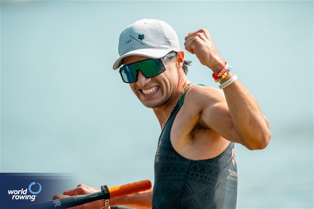 Alexis Lopez Garcia, Lightweight Men's Single Sculls, Mexico, 2024 World Rowing Senior, Under 23 & Under 19 Championships, St Catharines, Canada / © World Rowing / Benedict Tufnell
