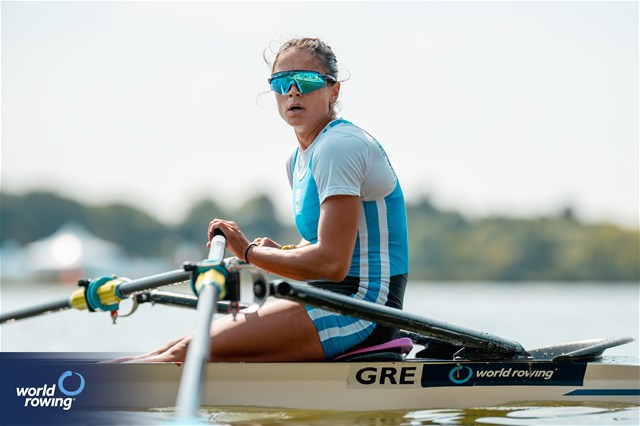 Zoi Fitsiou, Lightweight Women's Single Sculls, Greece, 2024 World Rowing Senior, Under 23 & Under 19 Championships, St Catharines, Canada / © World Rowing / Benedict Tufnell