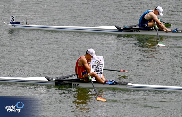 Caetano Xose Horta Pombo, Under 23 Lightweight Men's Single Sculls, Spain, 2024 World Rowing Senior, Under 23 & Under 19 Championships, St Catharines, Canada / © Maren Derlien / MyRowingPhoto.com