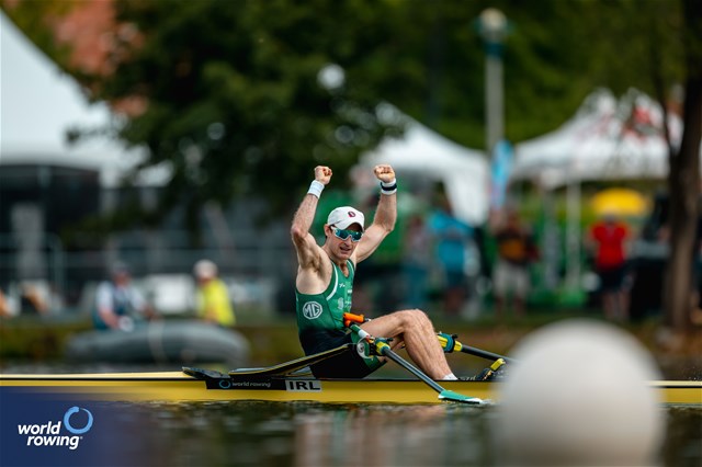 Paul O Donovan, Lightweight Men's Single Sculls, Ireland, 2024 World Rowing Senior, Under 23 & Under 19 Championships, St Catharines, Canada / © World Rowing / Benedict Tufnell