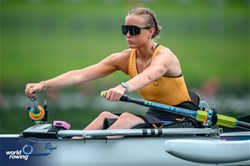 Ebba Einarsson, PR1 Women's Single Sculls, Sweden, 2024 Paralympic Games Rowing Regatta, Paris, France / © World Rowing / Benedict Tufnell