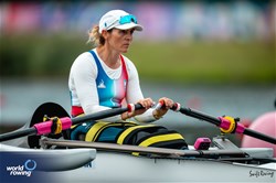 Nathalie Benoit, PR1 Women's Single Sculls, France, 2024 Paralympic Games Rowing Regatta, Paris, France / © World Rowing / Benedict Tufnell