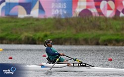 Claudia Cicero Dos Santos, PR1 Women's Single Sculls, Brazil, 2024 Paralympic Games Rowing Regatta, Paris, France / © World Rowing / Detlev Seyb