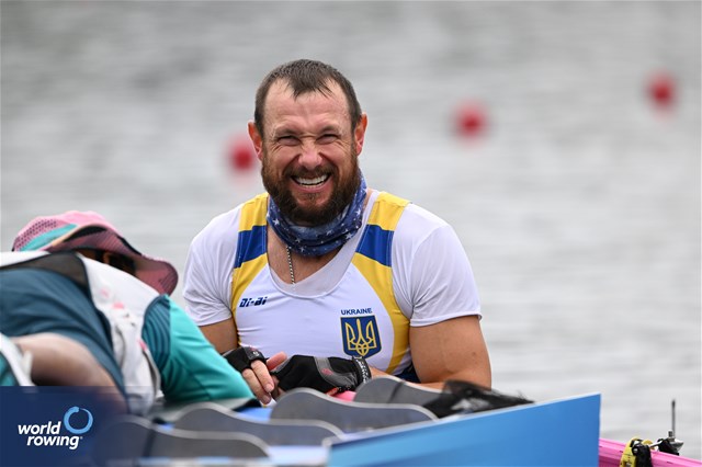 Roman Polianskyi, PR1 Men's Single Sculls, Ukraine, 2024 Paralympic Games Rowing Regatta, Paris, France / © World Rowing / Detlev Seyb