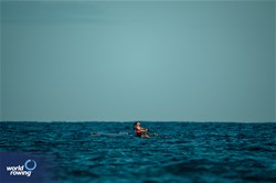 Adriana Sanguineti, Coastal Women's Solo, Club de Regatas "Lima", Peru, 2024 World Rowing Coastal Championships, Genoa, Italy / © World Rowing / Benedict Tufnell