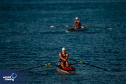 Finlay Hamill, Coastal Men's Solo, New Zealand Rowing, New Zealand, 2024 World Rowing Coastal Championships, Genoa, Italy / © World Rowing / Benedict Tufnell