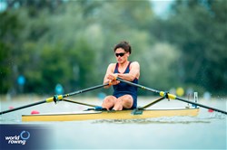 Cevdet Ege Mutlu, Men's Single Sculls, Turkiye, 2025 European Rowing Championships, Plovdiv, Bulgaria / © World Rowing / Benedict Tufnell