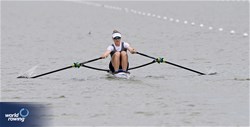 Tatsiana Klimovich, Women's Single Sculls, Individual Neutral Athlete, 2025 European Rowing Championships, Plovdiv, Bulgaria / © Detlev Seyb / MyRowingPhoto.com
