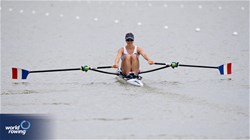 Claire Bove, Women's Single Sculls, France, 2025 European Rowing Championships, Plovdiv, Bulgaria / © Detlev Seyb / MyRowingPhoto.com