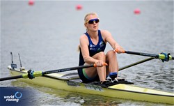 Nina Kostanjsek, Women's Single Sculls, Slovenia, 2025 European Rowing Championships, Plovdiv, Bulgaria / © Detlev Seyb / MyRowingPhoto.com