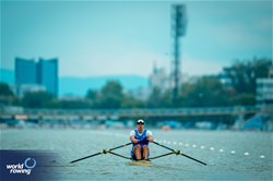 Olli-Pekka Karppinen, Men's Single Sculls, Finland, 2025 European Rowing Championships, Plovdiv, Bulgaria / © World Rowing / Benedict Tufnell