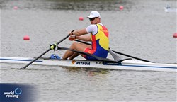 Mihai Chiruta, Men's Single Sculls, Romania, 2025 European Rowing Championships, Plovdiv, Bulgaria / © Detlev Seyb / MyRowingPhoto.com