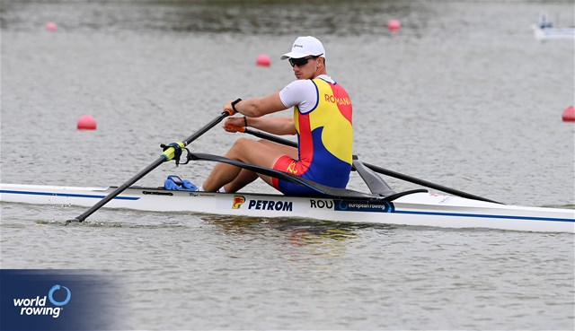 Mihai Chiruta, Men's Single Sculls, Romania, 2025 European Rowing Championships, Plovdiv, Bulgaria / © Detlev Seyb / MyRowingPhoto.com