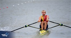 Ivan Corsunov, Men's Single Sculls, Republic of Moldova, 2025 European Rowing Championships, Plovdiv, Bulgaria / © Detlev Seyb / MyRowingPhoto.com
