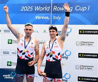 2025 World Rowing Cup Varese - Varese, Italy / Detlev Seyb / MyRowingPhoto.com