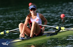 Valeria Palacios, Lightweight Women's Single Sculls, Peru, 2025 World Rowing Cup Lucerne, Lucerne, Switzerland / © Detlev Seyb / MyRowingPhoto.com