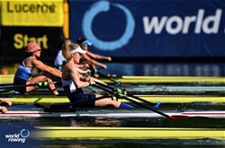 Lisa Keurentjes, Lightweight Women's Single Sculls, Netherlands, 2025 World Rowing Cup Lucerne, Lucerne, Switzerland / © Detlev Seyb / MyRowingPhoto.com
