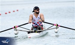 Alexis Sanchez, PR1 Mens Single Sculls, France, 2025 World Rowing Cup Lucerne, Lucerne, Switzerland / © Detlev Seyb / MyRowingPhoto.com