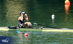 Kenia Lechuga Alanis, Lightweight Women's Single Sculls, Mexico, 2025 World Rowing Cup Lucerne, Lucerne, Switzerland / © Detlev Seyb / MyRowingPhoto.com