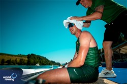 Dovydas Nemeravicius, Men's Single Sculls, Lithuania, 2025 World Rowing Cup Lucerne, Lucerne, Switzerland / © World Rowing / Benedict Tufnell