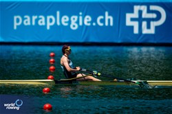 Fiona Murtagh, Women's Single Sculls, Ireland, 2025 World Rowing Cup Lucerne, Lucerne, Switzerland / © World Rowing / Benedict Tufnell