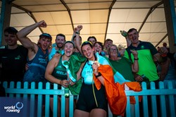 Fiona Murtagh, Women's Single Sculls, Ireland, Silver, 2025 World Rowing Cup Lucerne, Lucerne, Switzerland / © World Rowing / Benedict Tufnell