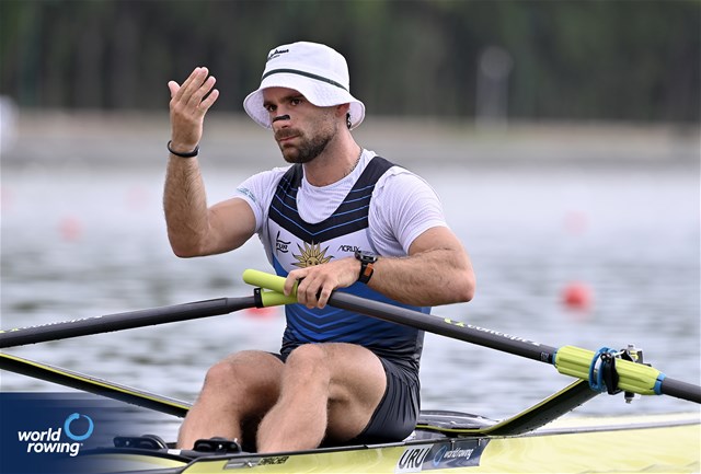 Bruno Cetraro Berriolo, Men's Single Sculls, Uruguay, 2025 World Rowing Championships, Shanghai, China / © Maren Derlien / MyRowingPhoto.com